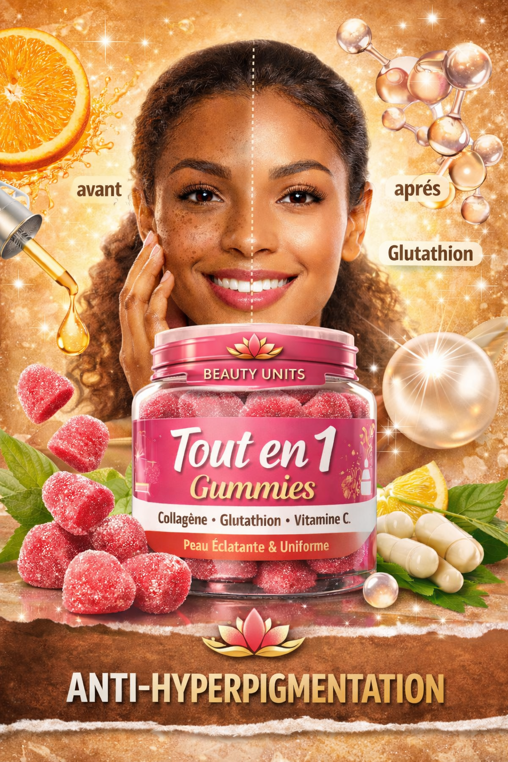 ✨ Adieu les taches, bonjour la peau éclatante ✨ Le secret anti-hyperpigmentation qui fait parler toutes les femmes