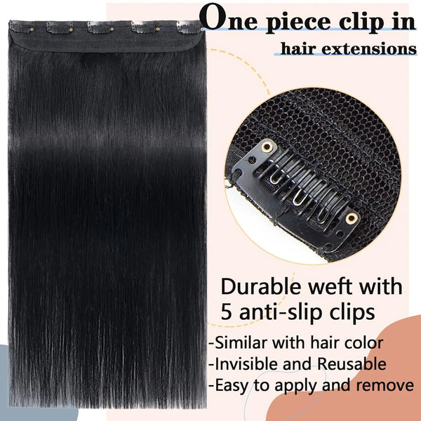 Invisible Glam Clip-In Hair