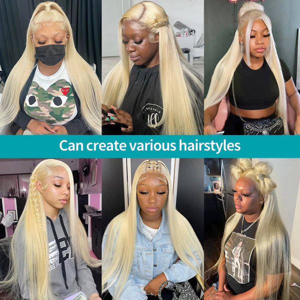 Glamorous Blonde Lace Front Wig