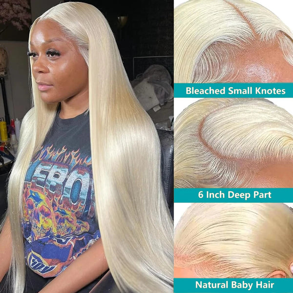 Glamorous Blonde Lace Front Wig
