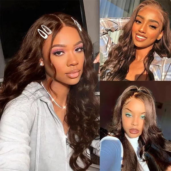 Glamorous Chocolate Waves Wig