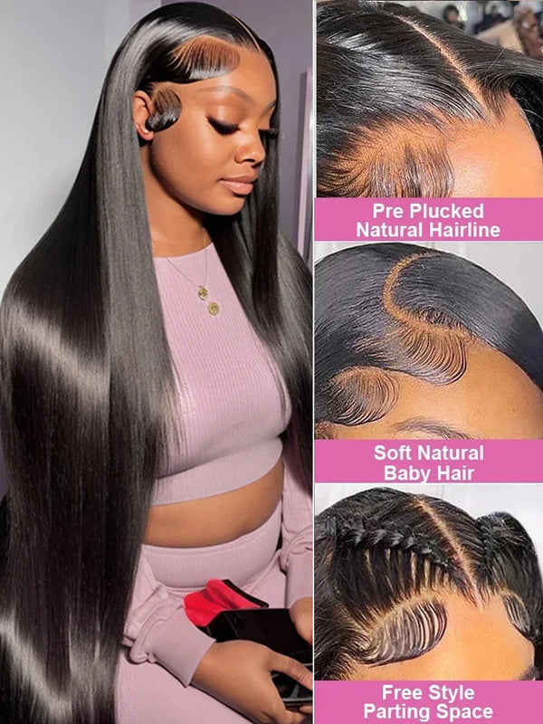 Glamorous Straight Lace Front Wig