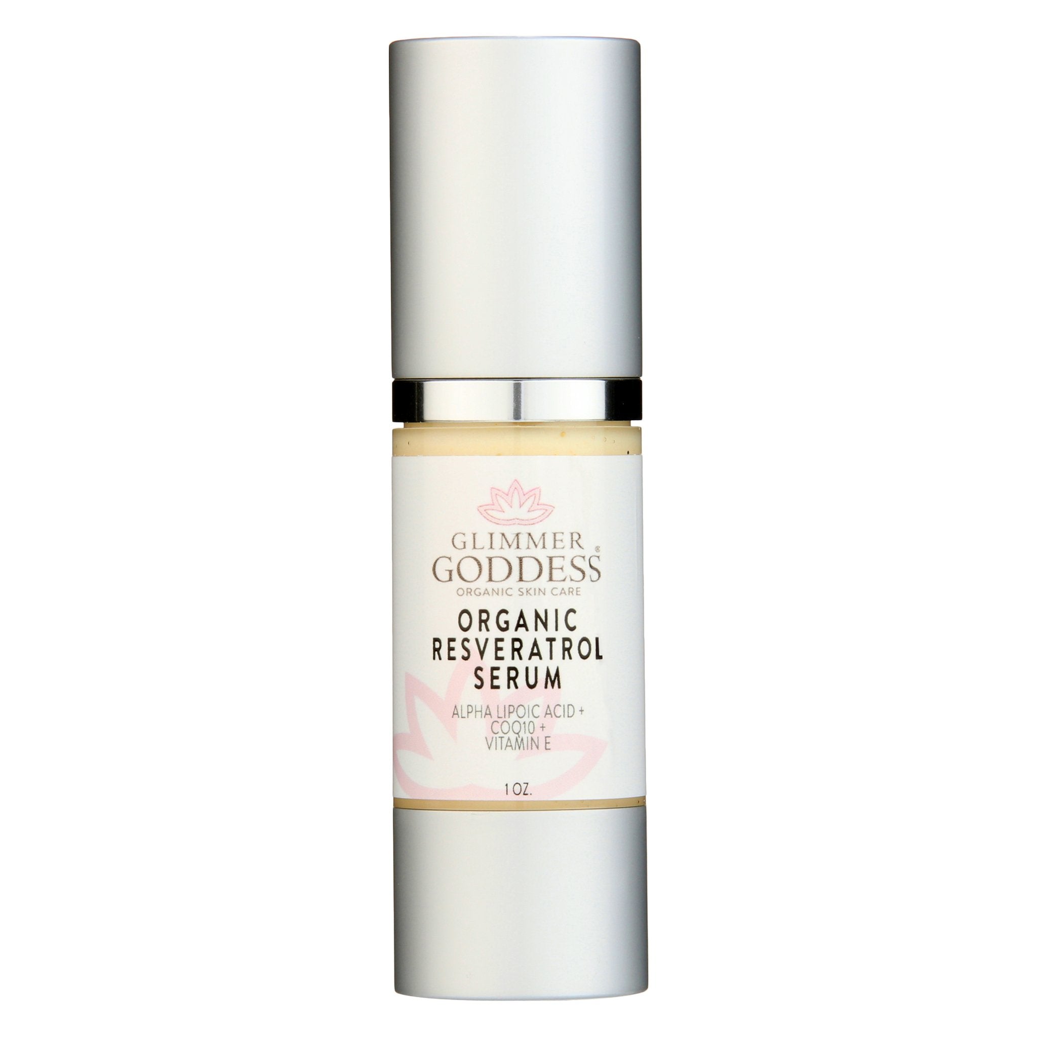 Organic Resveratrol Serum – Instant Firming Antioxidant Serum with CoQ10 for Wrinkles & Radiance