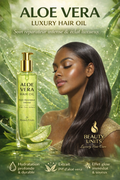 🌿 ALOE VERA LUXURY HAIR OIL
Soin réparateur intense & éclat luxueux
By Beauty Units – Luxury Hair Care