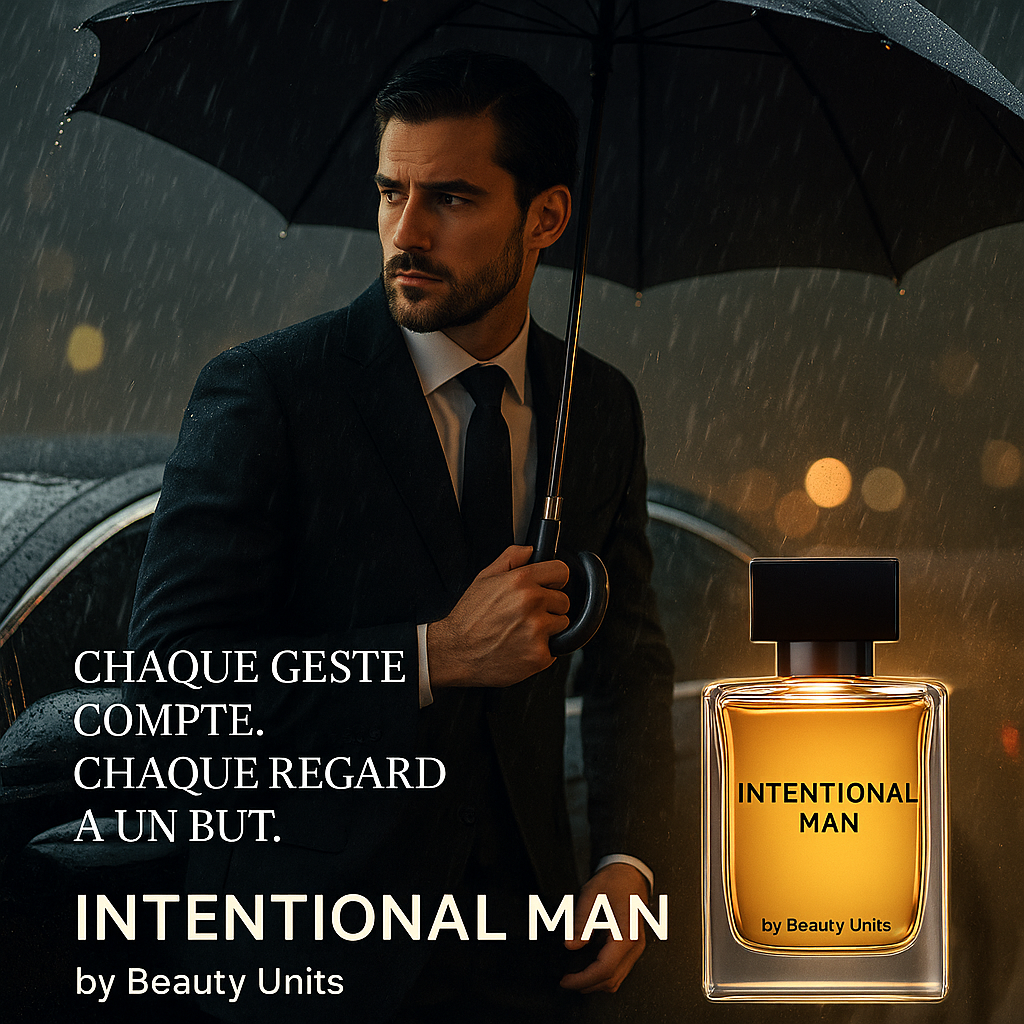 INTENTIONAL MAN
Le parfum de la maîtrise
By BEAUTY UNITS
