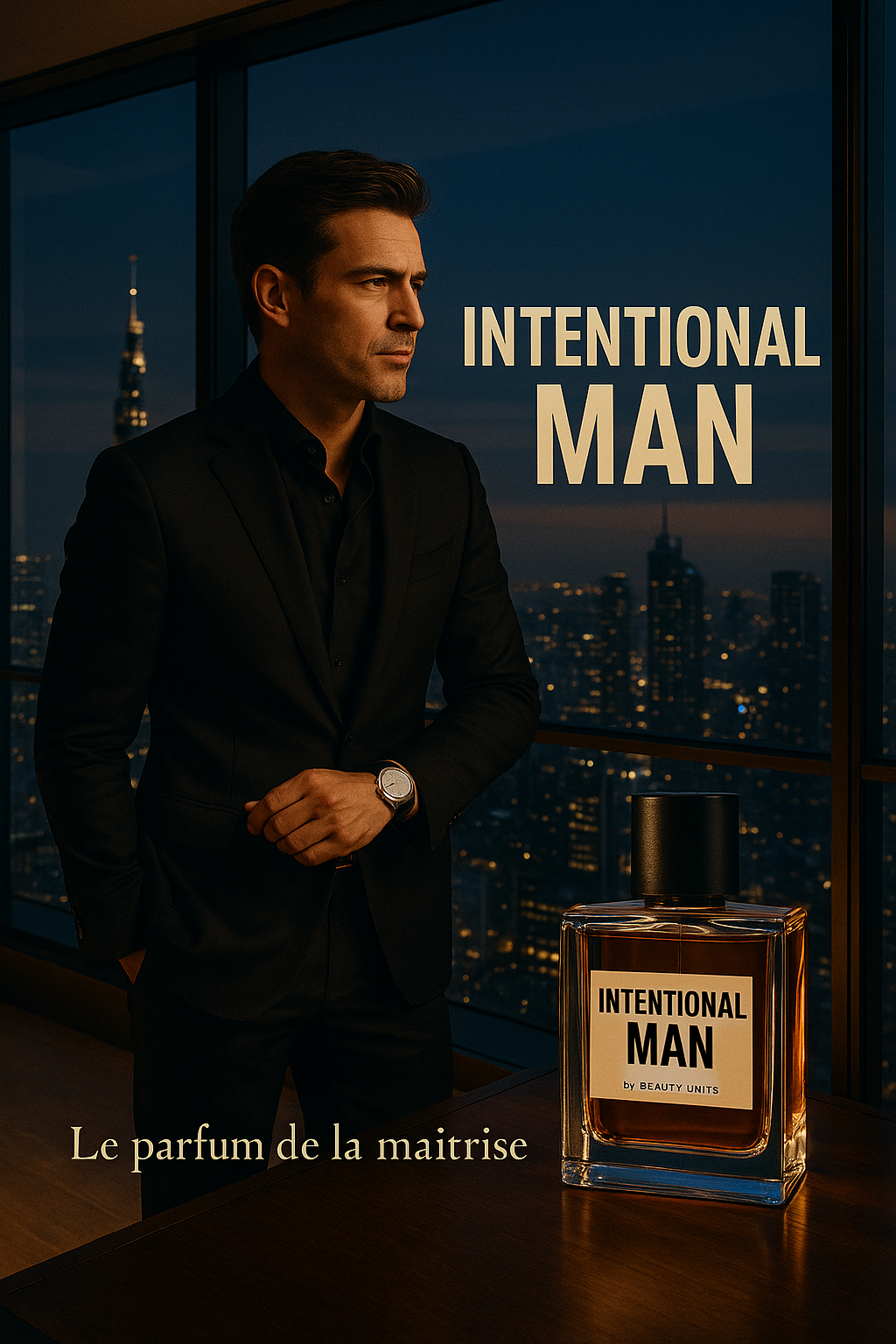 INTENTIONAL MAN
Le parfum de la maîtrise
By BEAUTY UNITS