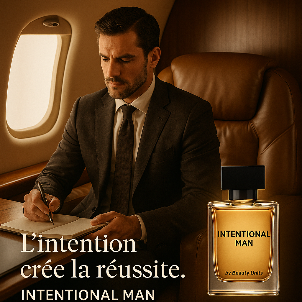 INTENTIONAL MAN
Le parfum de la maîtrise
By BEAUTY UNITS
