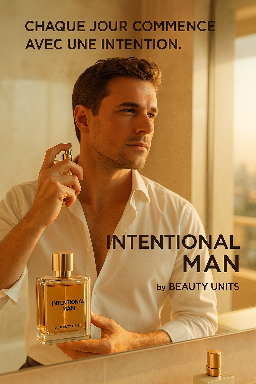 INTENTIONAL MAN
Le parfum de la maîtrise
By BEAUTY UNITS