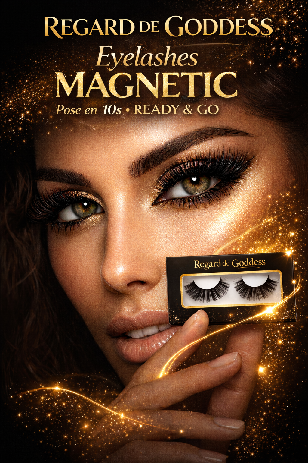 👁️ Regard de Goddess
✨ Eyelashes MAGNETIC – Pose en 10s | READY & GO